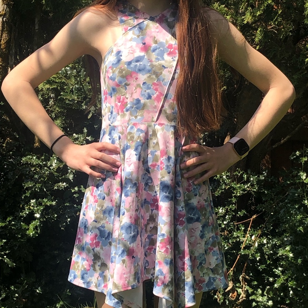 Abercrombie kids floral dress, size 12